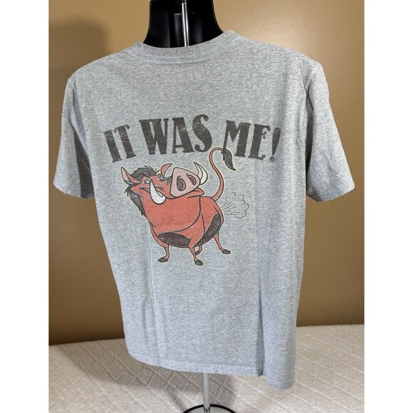 Disney Timon & Puma Lion King 2 Sided It Wasn’t Me/It Was Me Graphic Tee  Size M - Picture 9 of 14